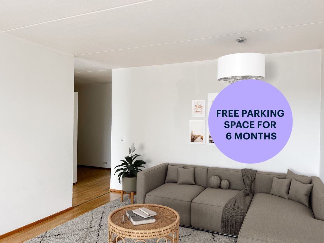 Kuva on virtuaalisesti sisustettu. - 1-bedroom apartment, Espoo, Espoon keskus