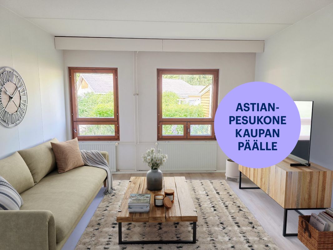 Virtuaalisisustettu - Kaksio, Järvenpää, Jamppa