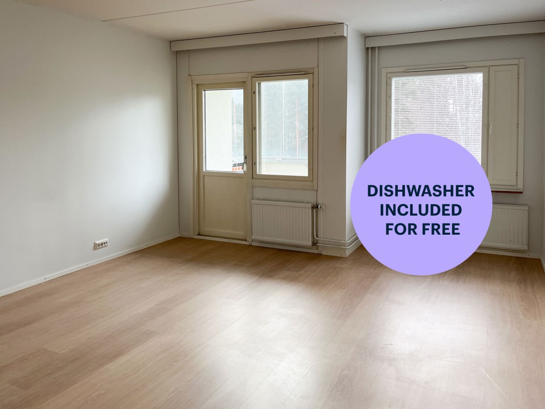 1-bedroom apartment, Hämeenlinna, Nummi