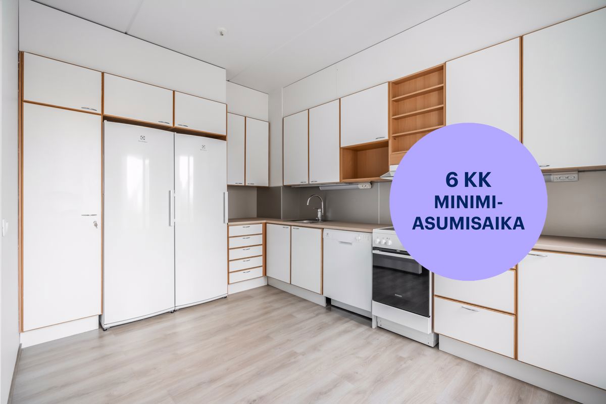 Esimerkki keittiön materiaaleista.  - Kolmio, Vantaa, Tikkurila
