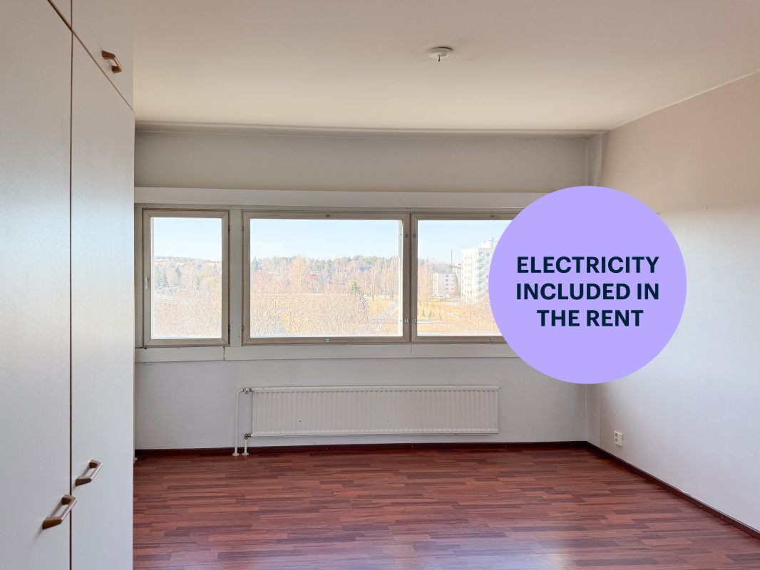 1 bedroom, Turku, Kupittaa