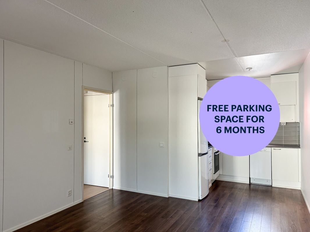 1-bedroom apartment, Kerava, Keskusta
