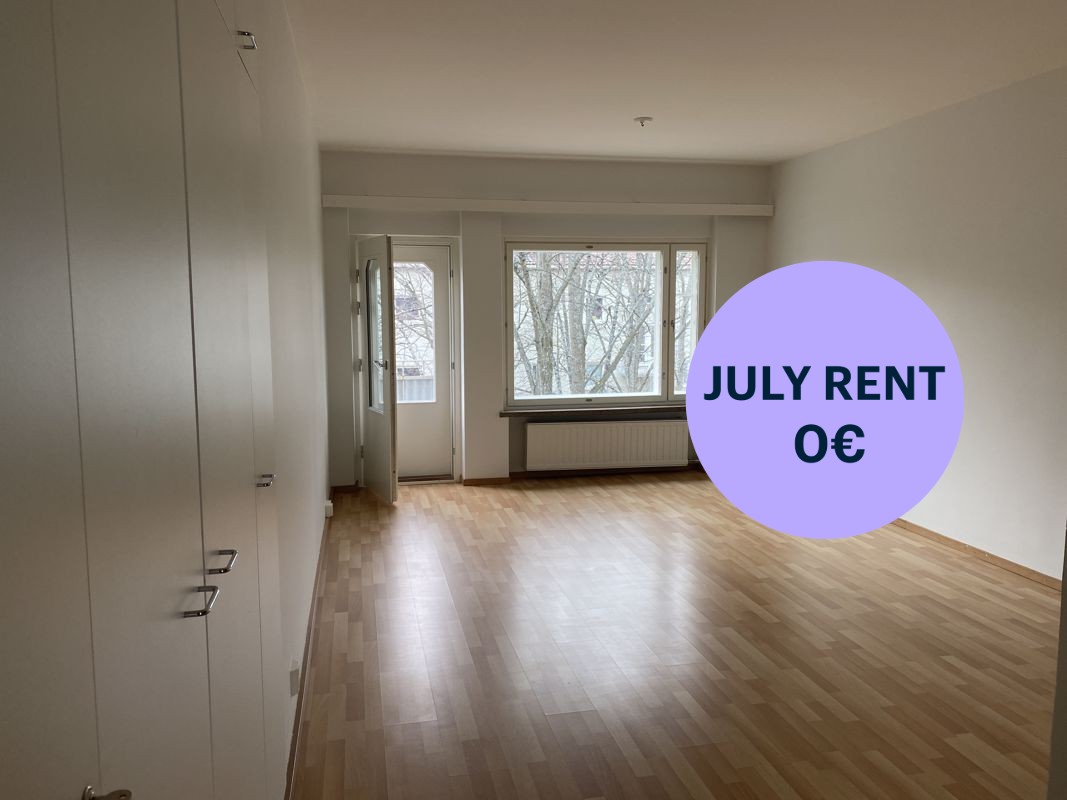 3 bedrooms, Turku, Keskusta