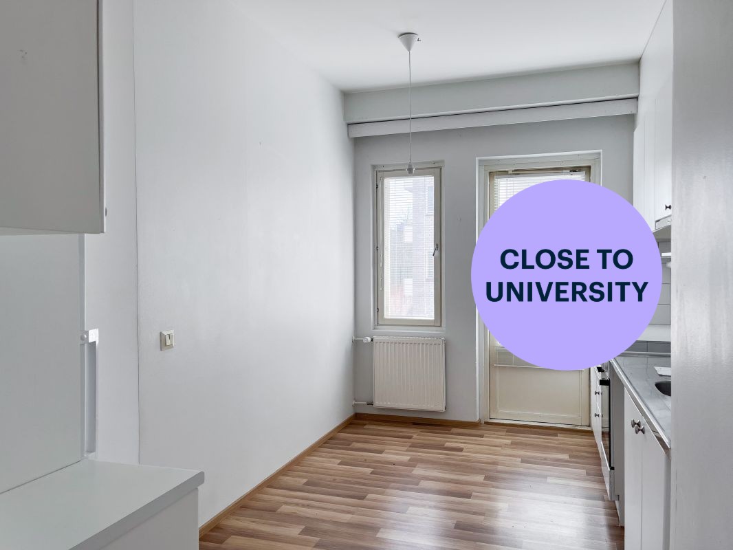 Keittiön varusteisiin kuuluu astianpesukone. - 1 bedroom, Turku, Martti