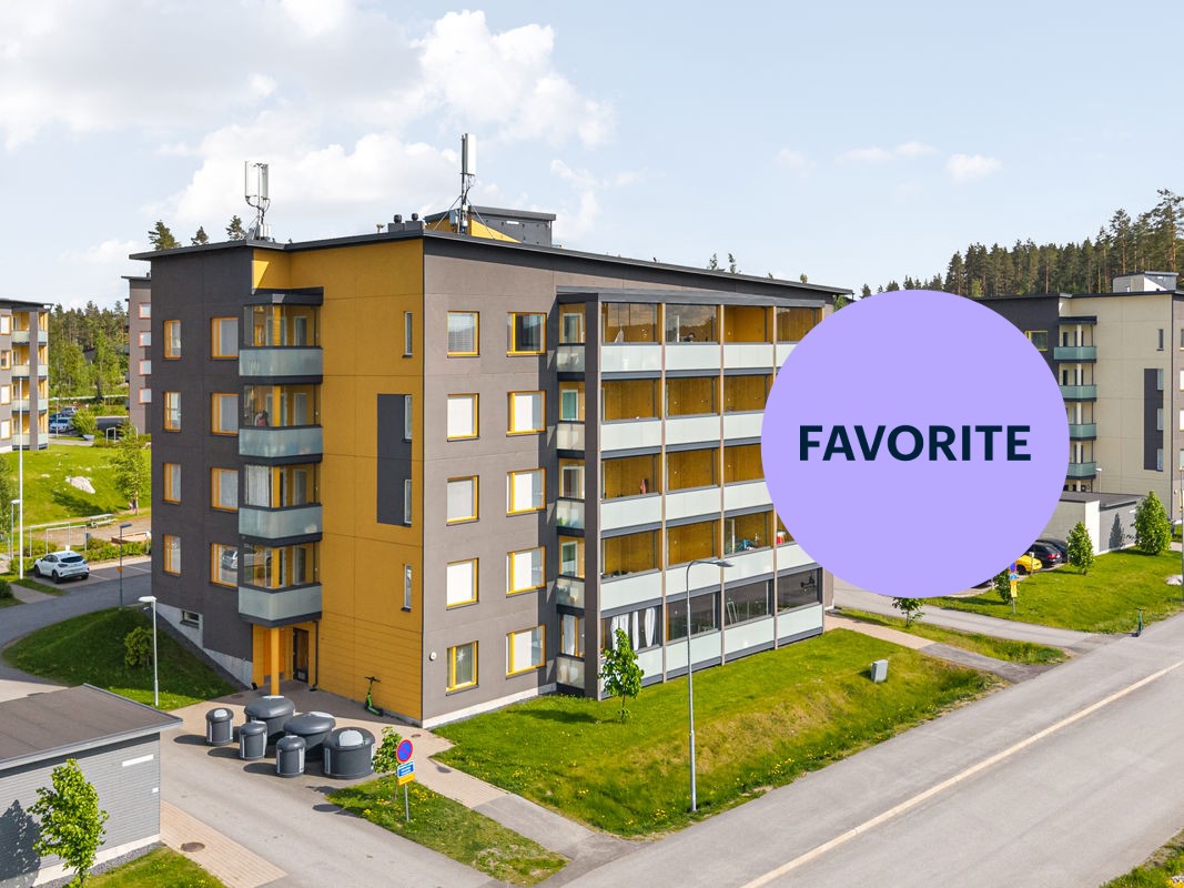 1-bedroom apartment, Jyväskylä, Mannila