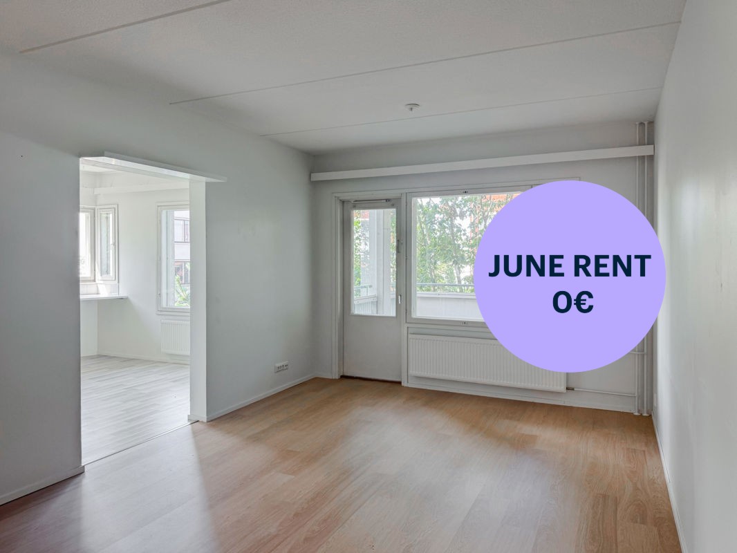2 bedrooms, Turku, Martti