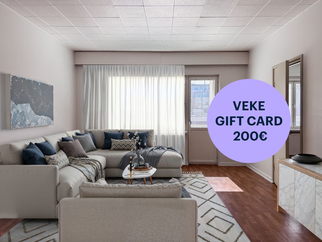 Virtuaalisisustettu - 3 bedrooms, Oulu, Keskusta