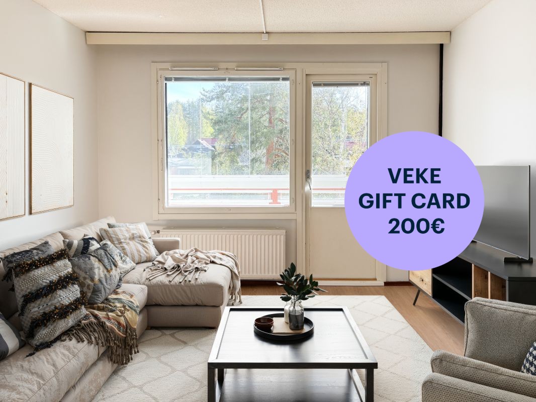 Virtuaalisisustettu - 2 bedrooms, Kuopio, Rypysuo