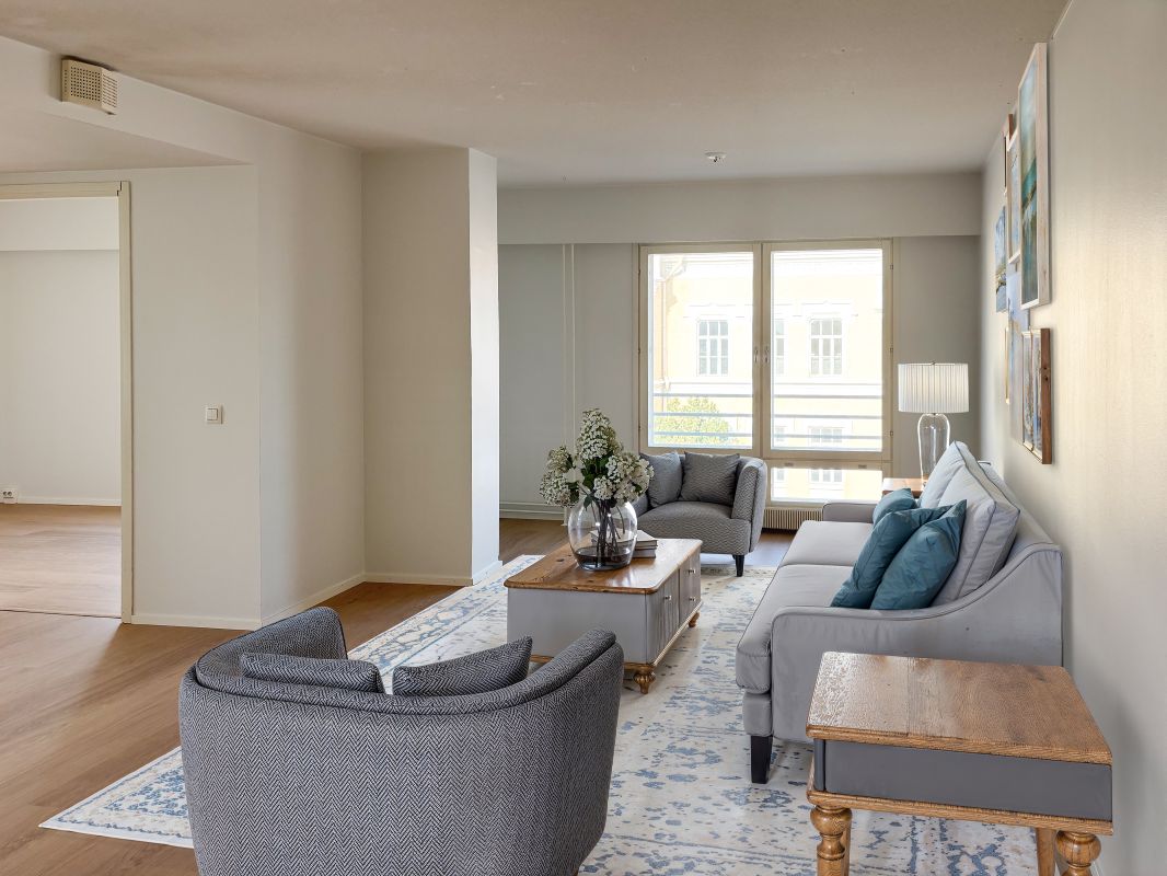 Virtuaalisisustettu - 2 bedrooms, Jyväskylä, Keskusta