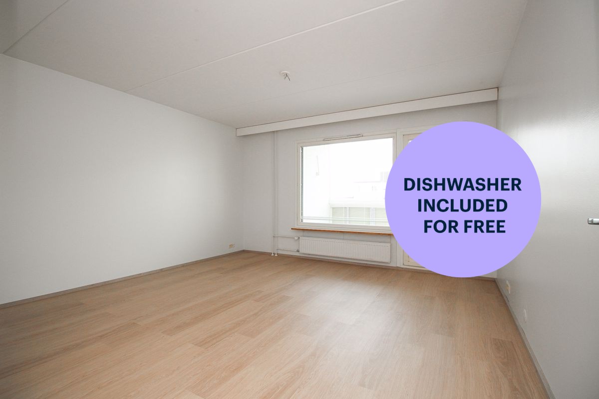 Asunnossa on asuttu kuvien ottamisen jälkeen. - 1 bedroom, Tampere, Hervanta