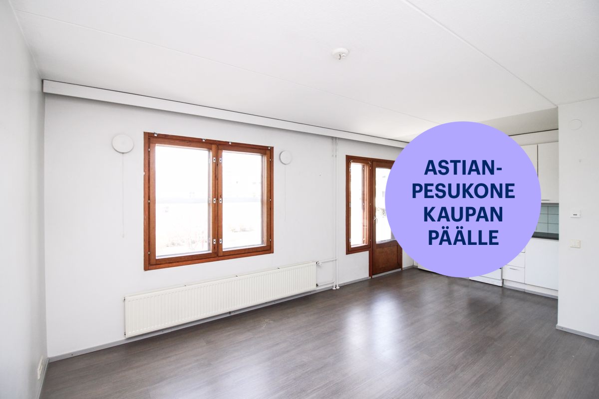 Asunnossa on asuttu kuvien ottamisen jälkeen.  - Kaksio, Helsinki, Pukinmäki