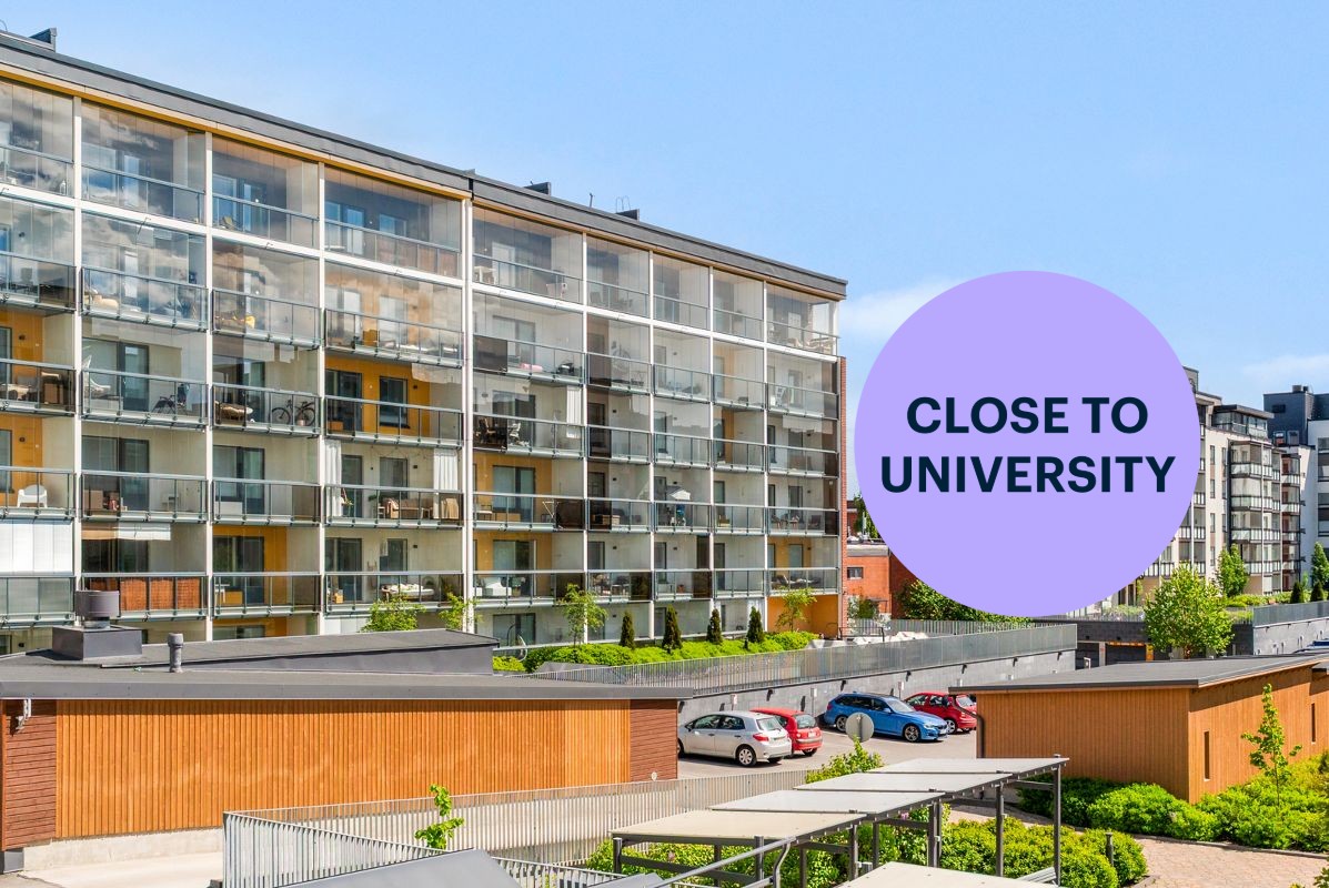 1-bedroom apartment, Jyväskylä, Lutakko