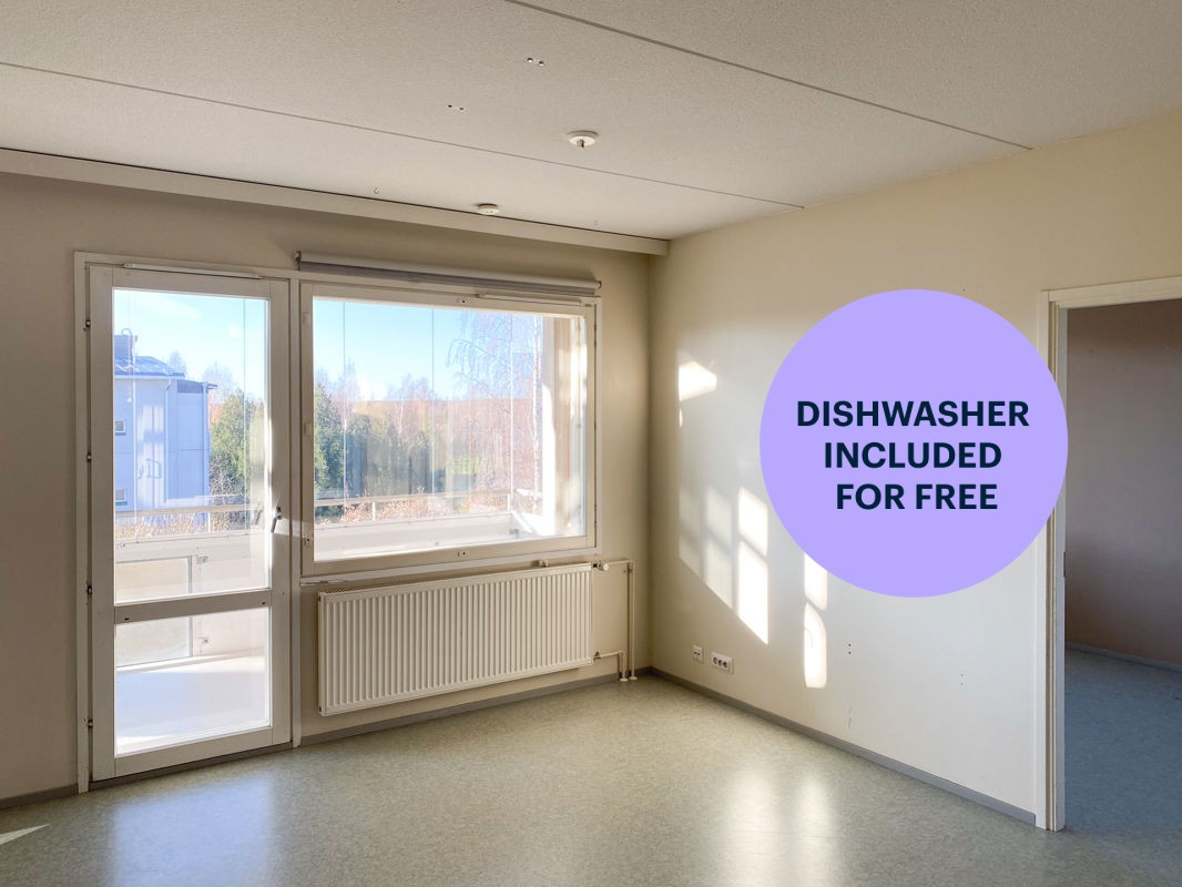 2 bedrooms, Lappeenranta, Harapainen