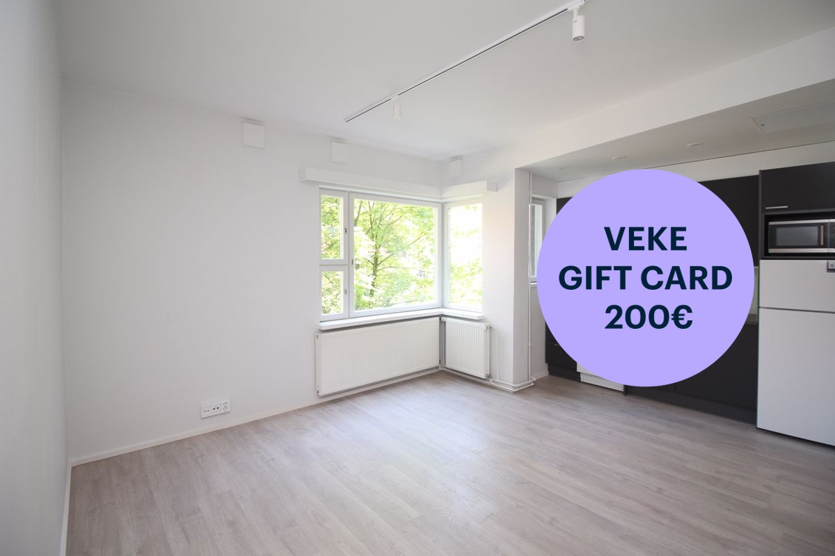 1-bedroom apartment, Helsinki, Töölö