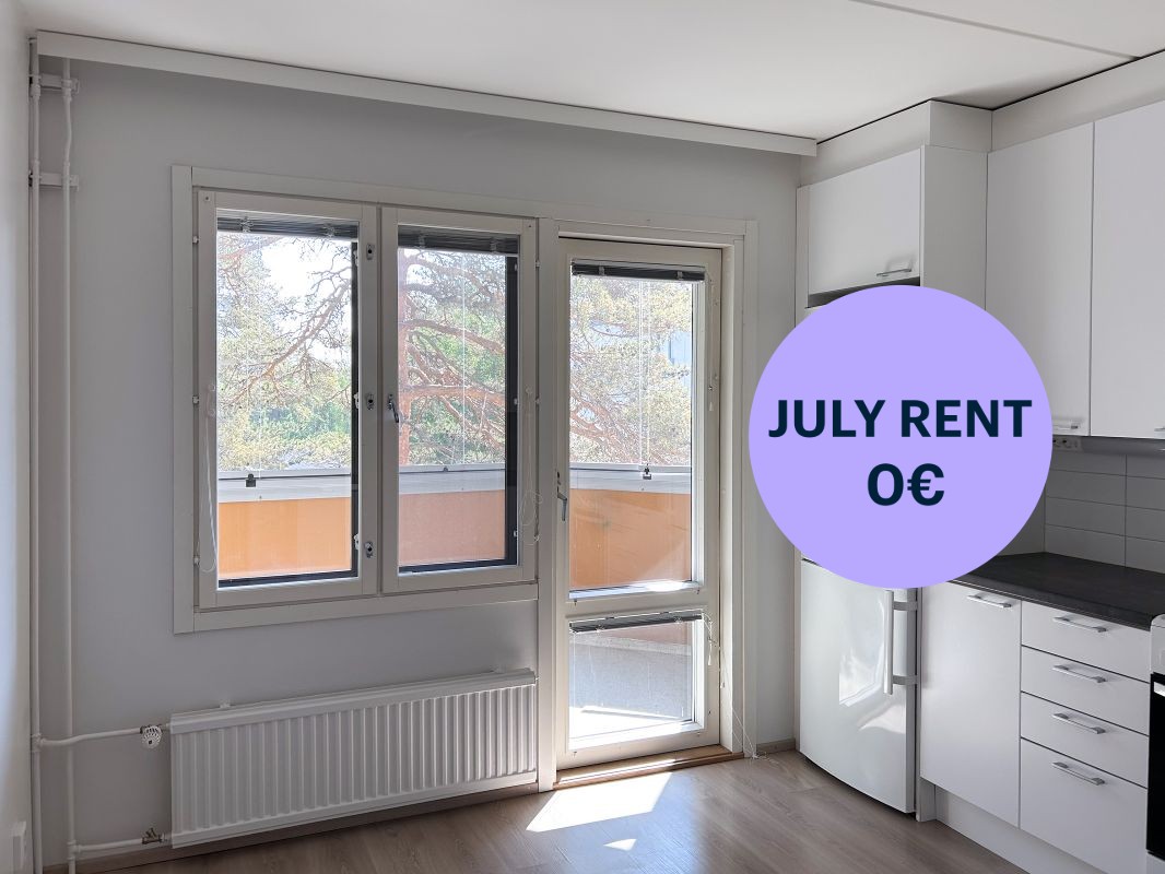1-bedroom apartment, Järvenpää, Jamppa