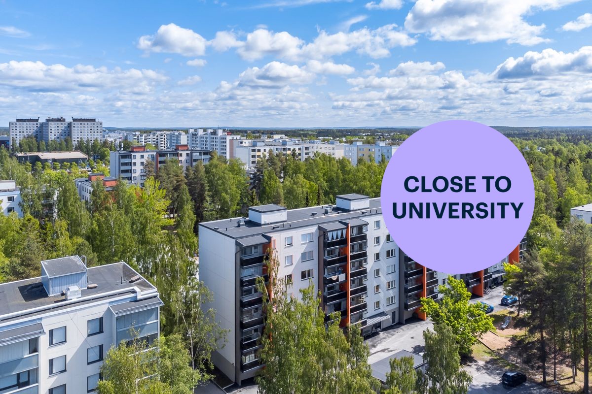 1-bedroom apartment, Tampere, Hervanta
