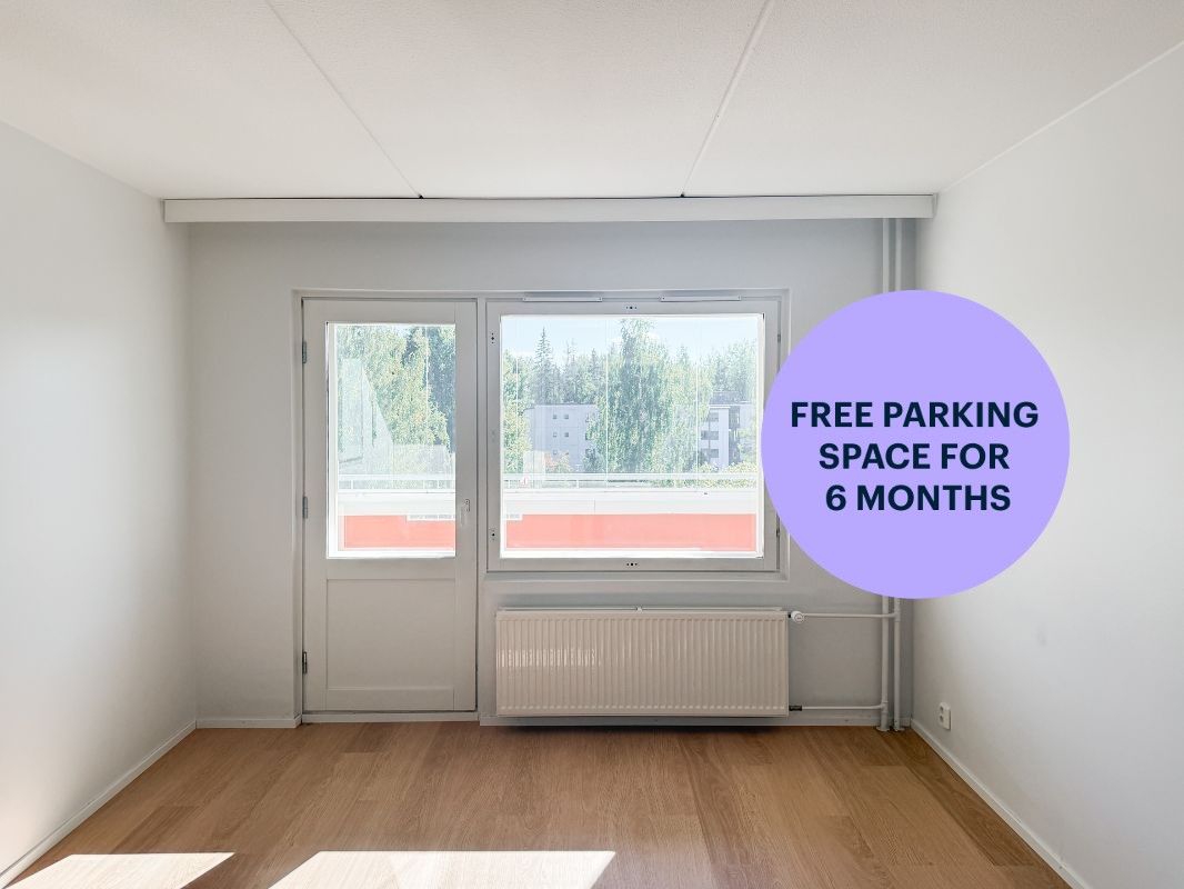 1-bedroom apartment, Lahti, Saksala