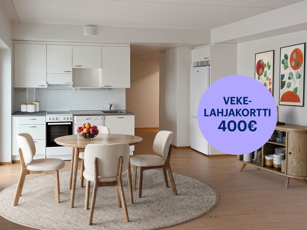 Kuva on virtuaalisesti sisustettu. - Kaksio, Helsinki, Kontula