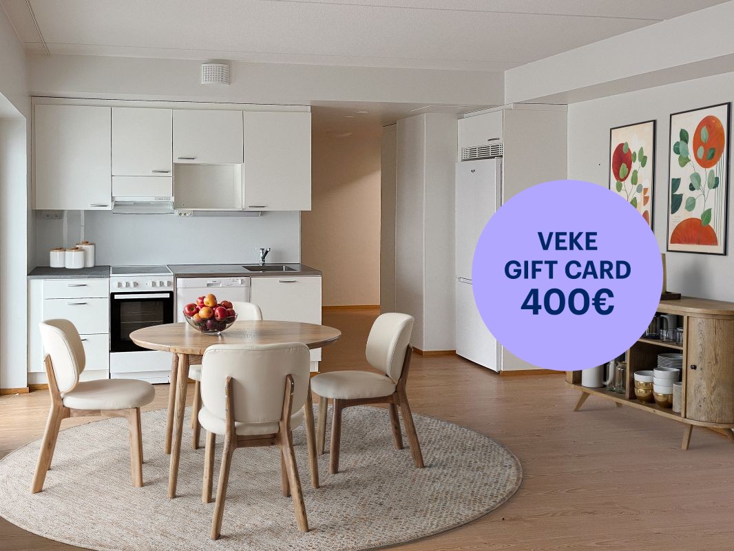 Kuva on virtuaalisesti sisustettu. - 1-bedroom apartment, Helsinki, Kontula