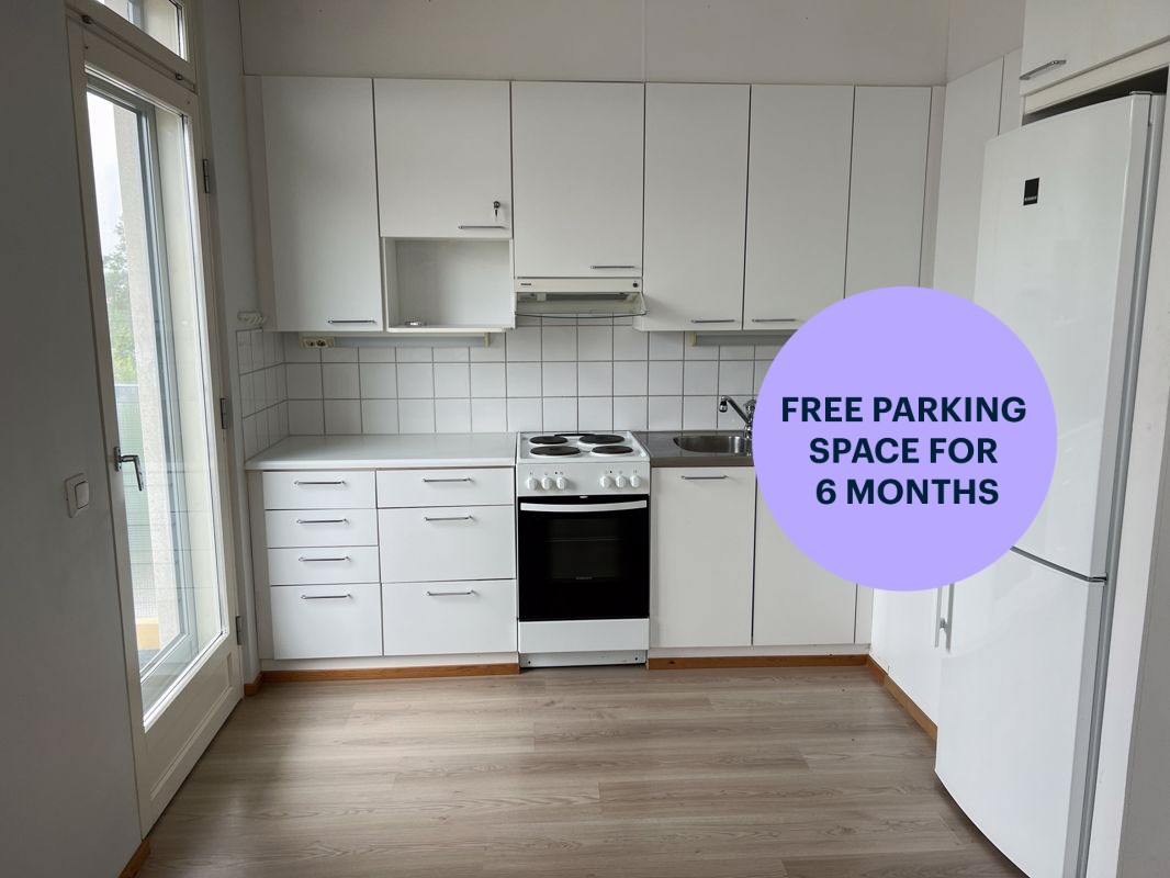 Keittiön varusteisiin kuuluu astianpesukone. - 1-bedroom apartment, Espoo, Leppävaara