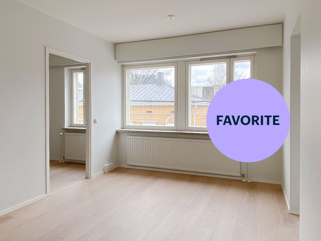1-bedroom apartment, Hämeenlinna, Keskusta