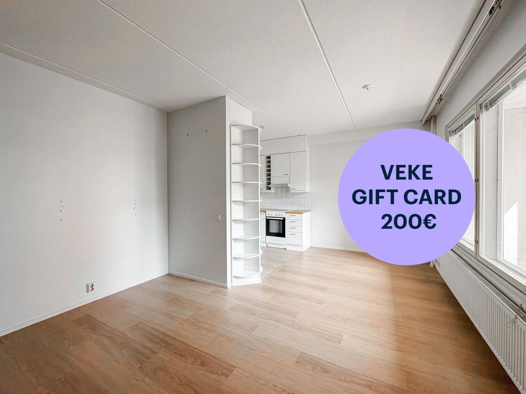 1-bedroom apartment, Turku, Martti
