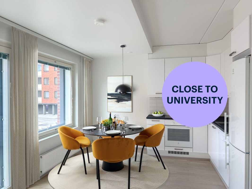 Kuva virtuaalisisustettu - 1-bedroom apartment, Vantaa, Tikkurila
