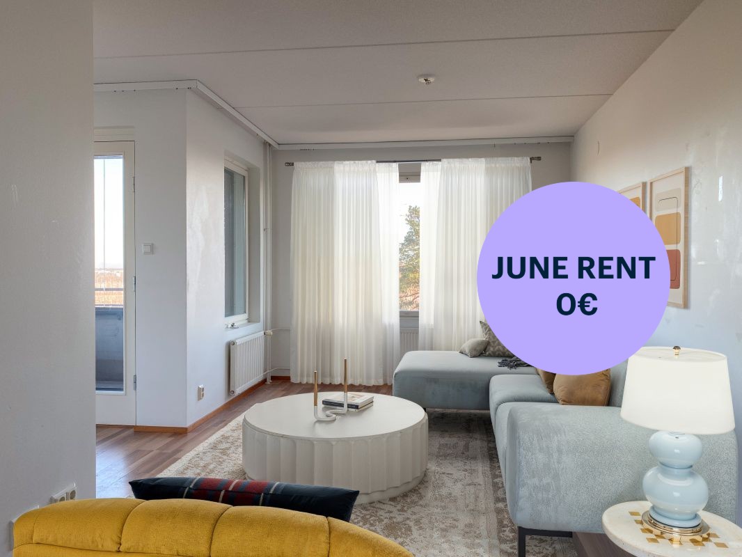Virtuaalisesti sisustettu. - 1-bedroom apartment, Vantaa, Veromies