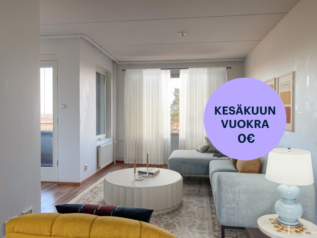 Virtuaalisesti sisustettu. - Kaksio, Vantaa, Veromies