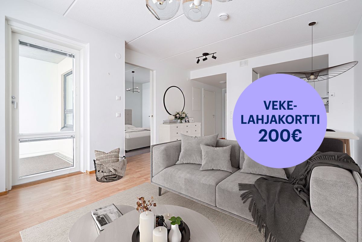 Virtuaalistailattu. - Kaksio, Vantaa, Leinelä