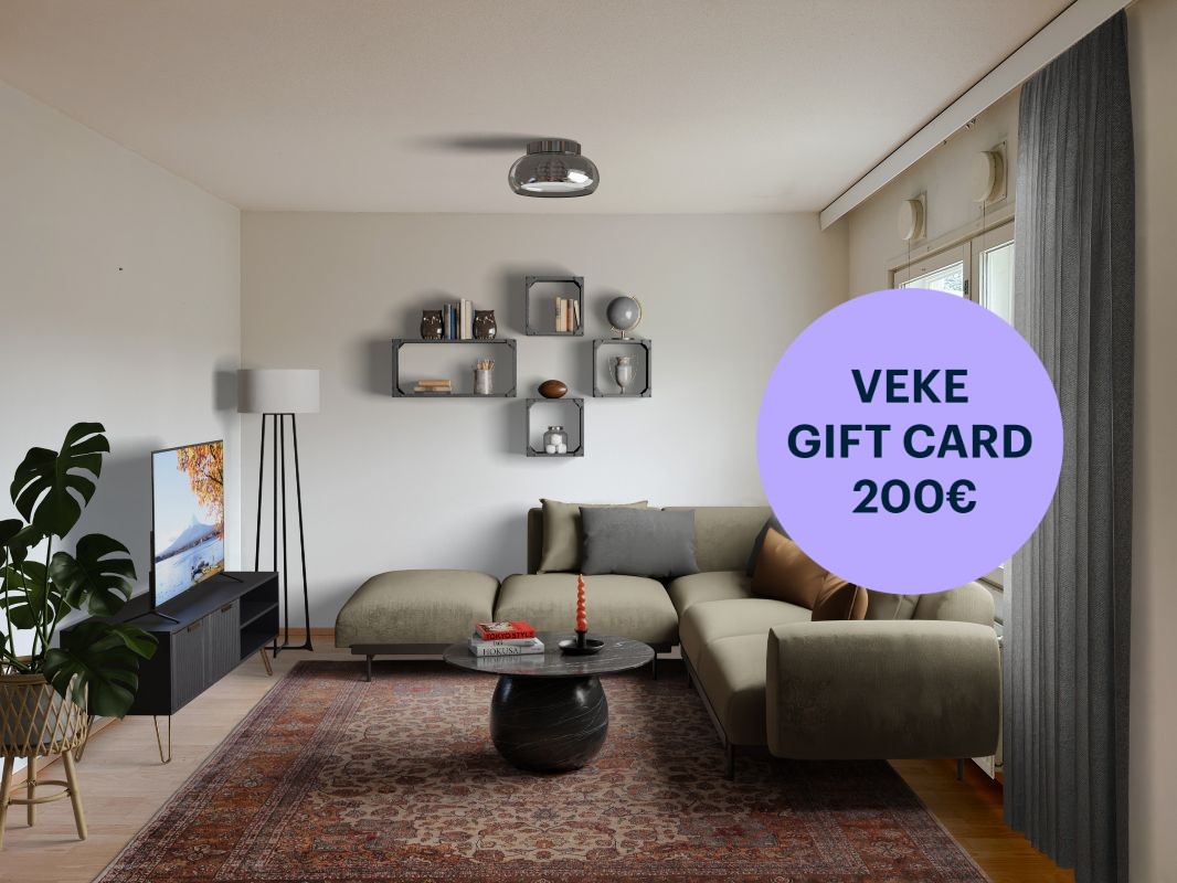 Virtuaalikalustettu - 1-bedroom apartment, Kerava, Ahjo