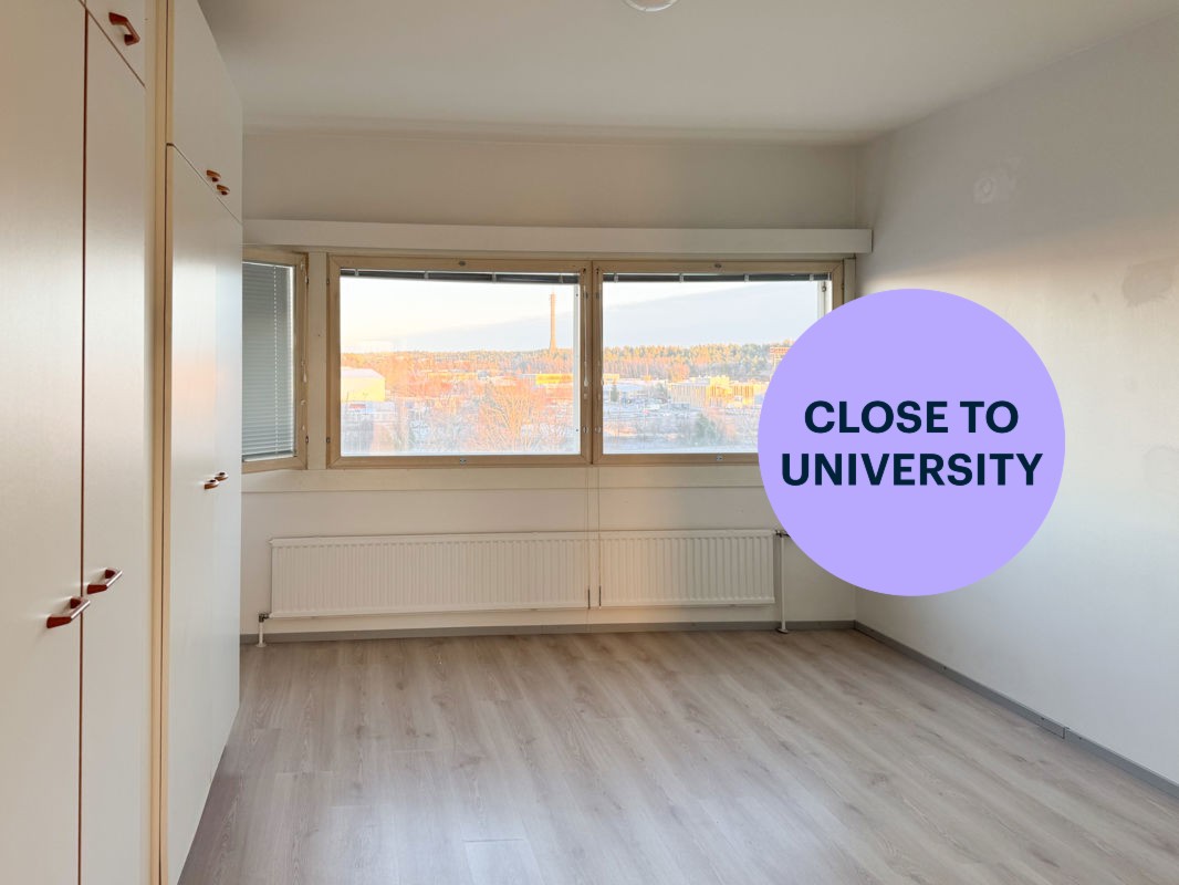 1-bedroom apartment, Turku, Kupittaa