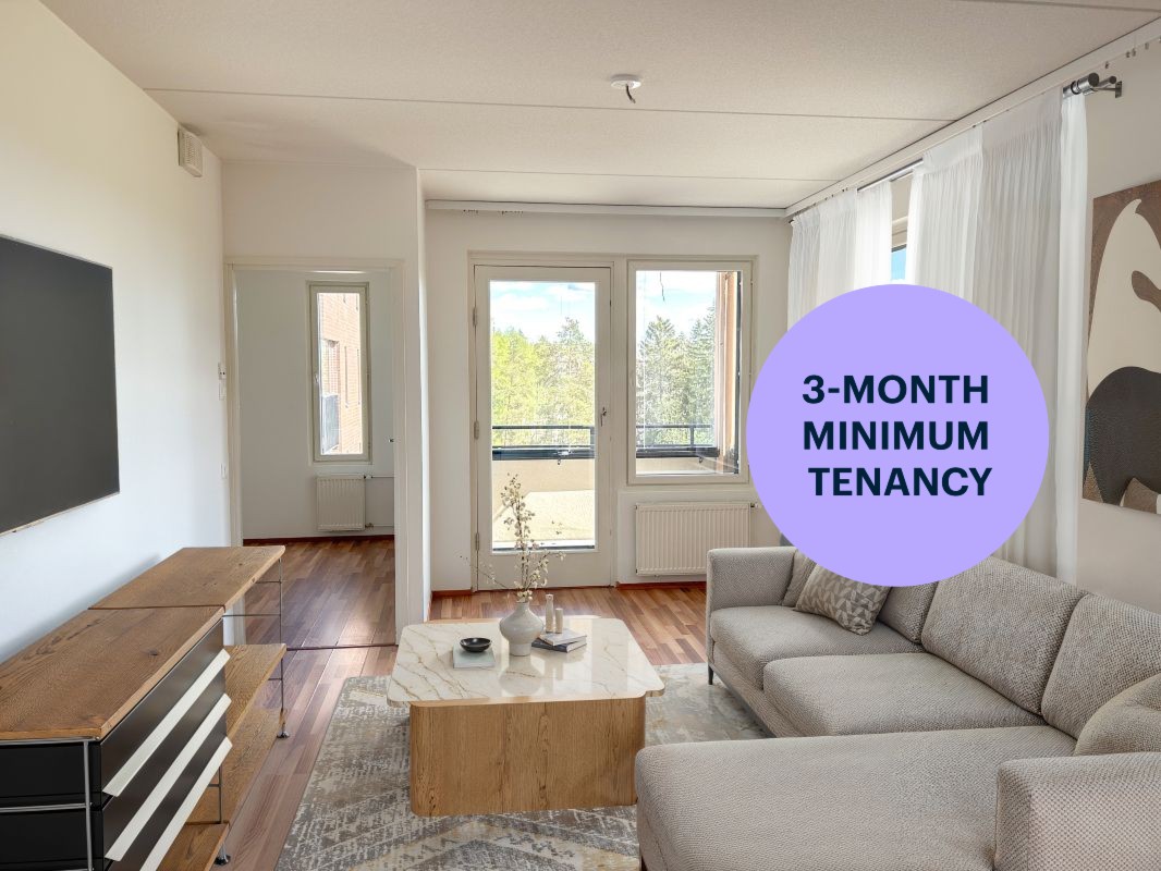 Virtuaalisesti sisustettu. - 1-bedroom apartment, Vantaa, Veromies
