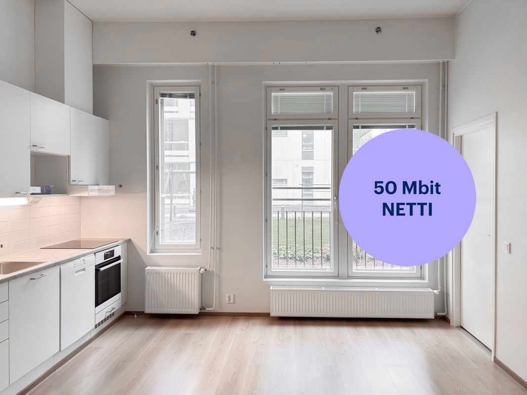 1 bedroom, Helsinki, Pasila