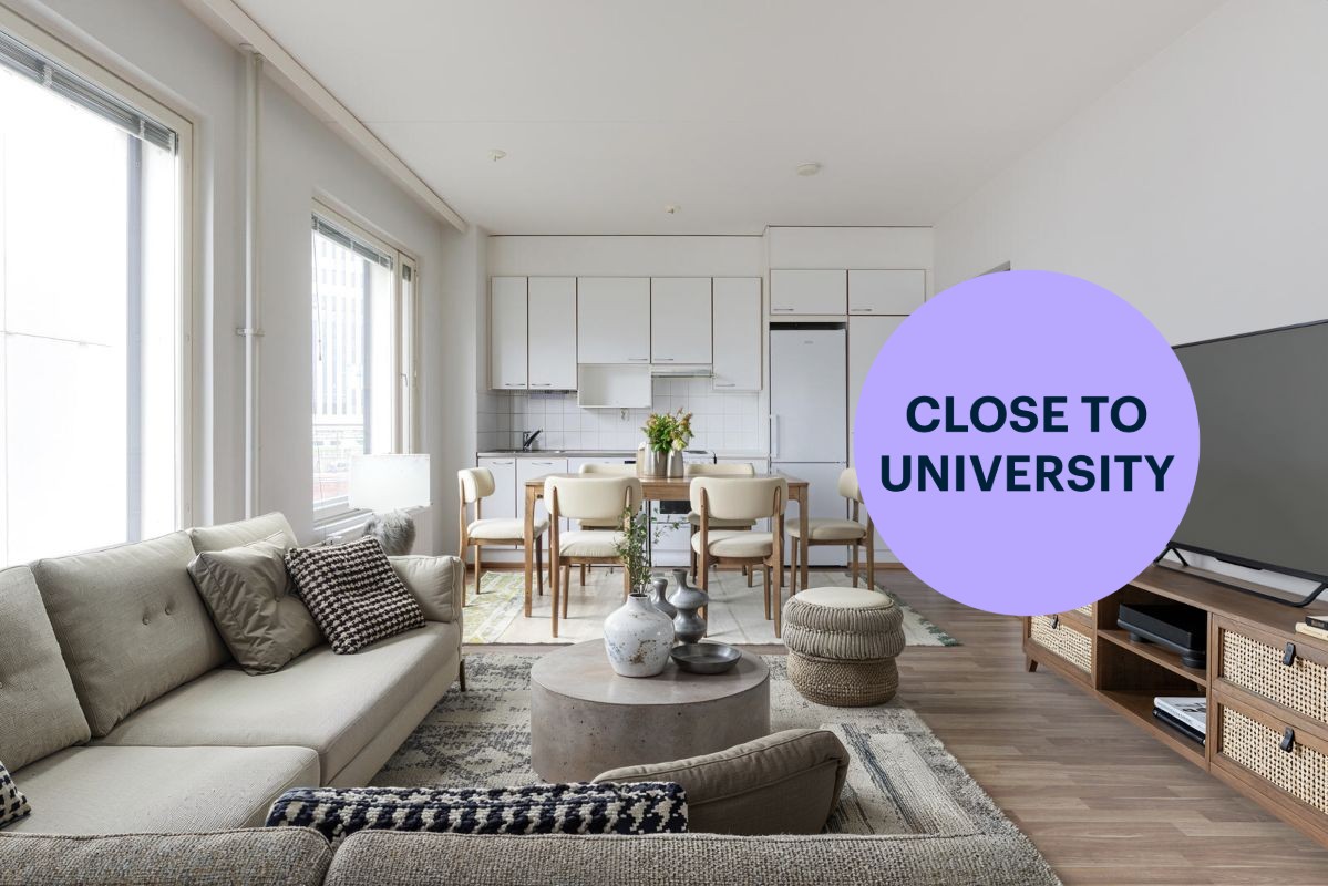 Virtuaalisesti sisustettu. - 2 bedrooms, Vantaa, Tikkurila