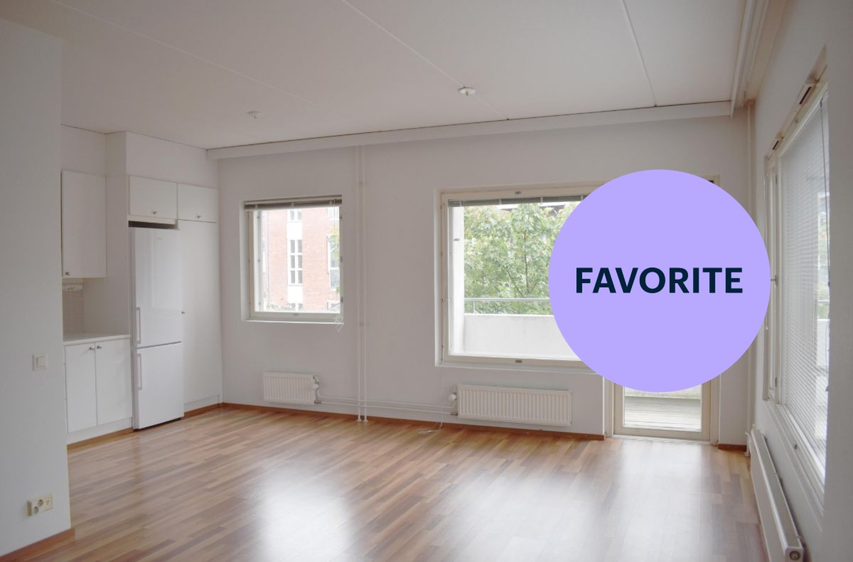 1-bedroom apartment, Turku, Martti