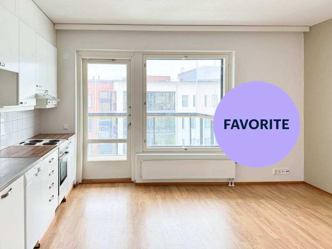 1-bedroom apartment, Tampere, Niemenranta