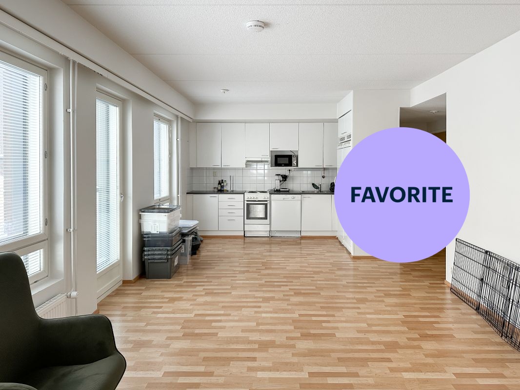 2 bedrooms, Oulu, Värttö