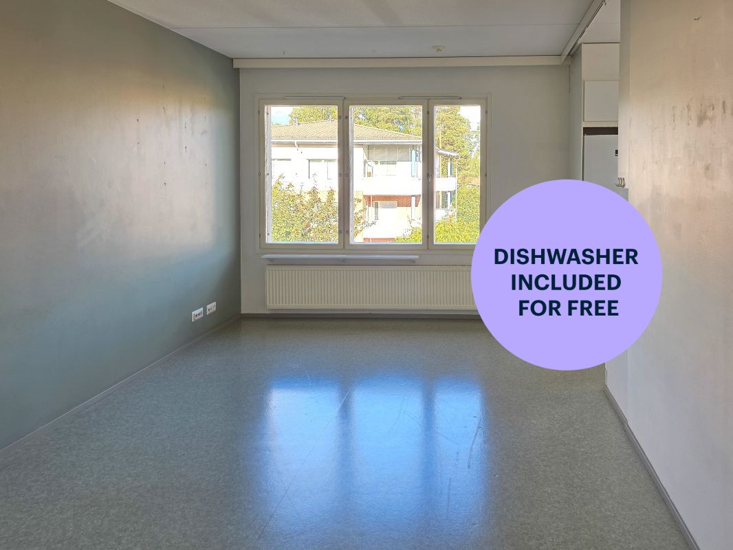 1-bedroom apartment, Kerava, Kaleva