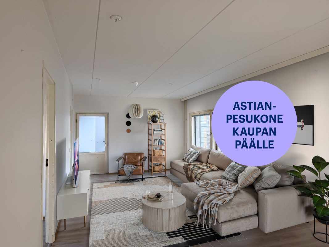 Virtuaalikalustettu - Neliö, Helsinki, Herttoniemi