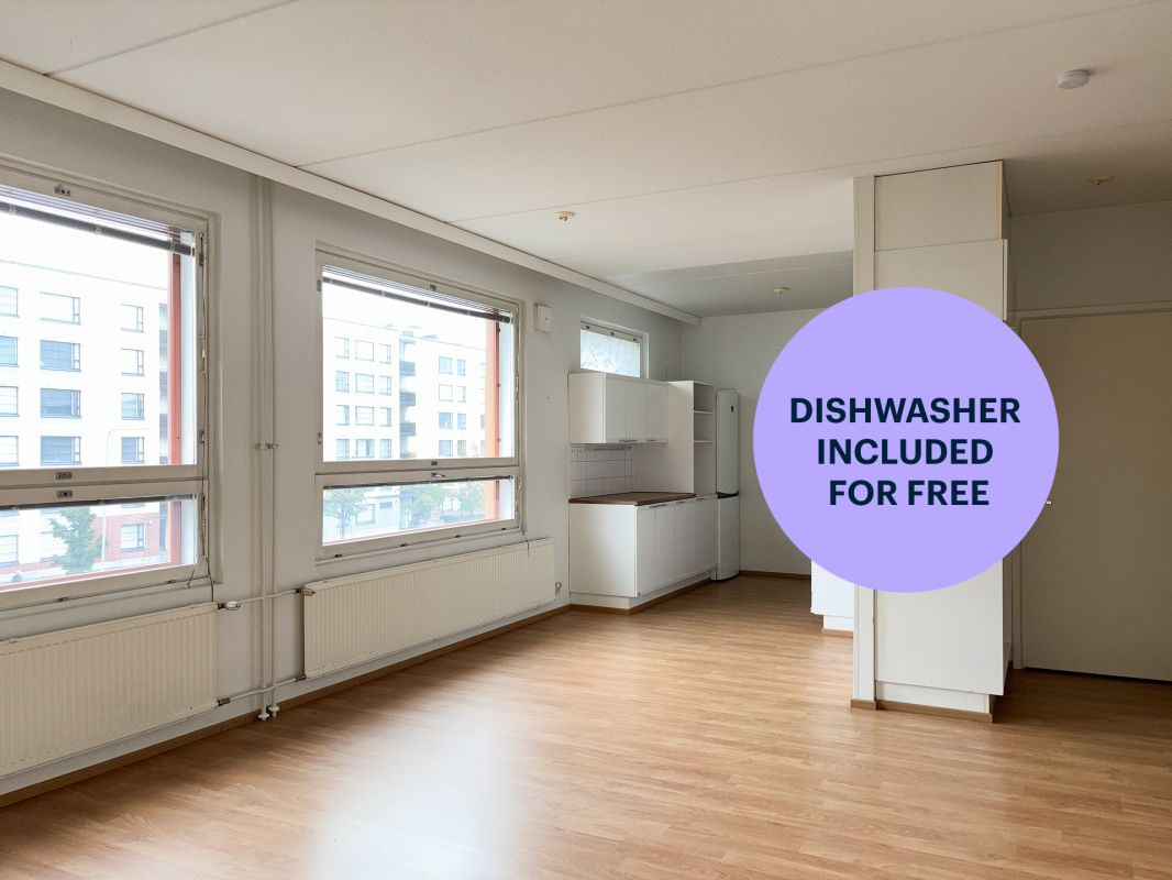 1-bedroom apartment, Jyväskylä, Lutakko