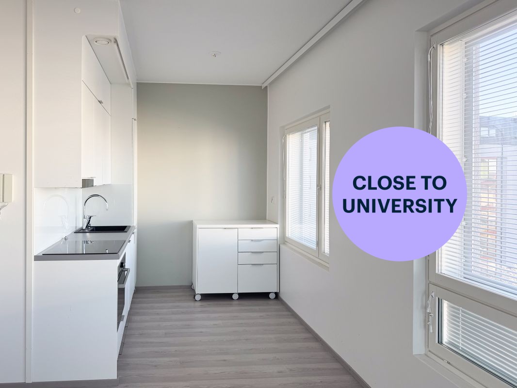 1-bedroom apartment, Turku, Kupittaa
