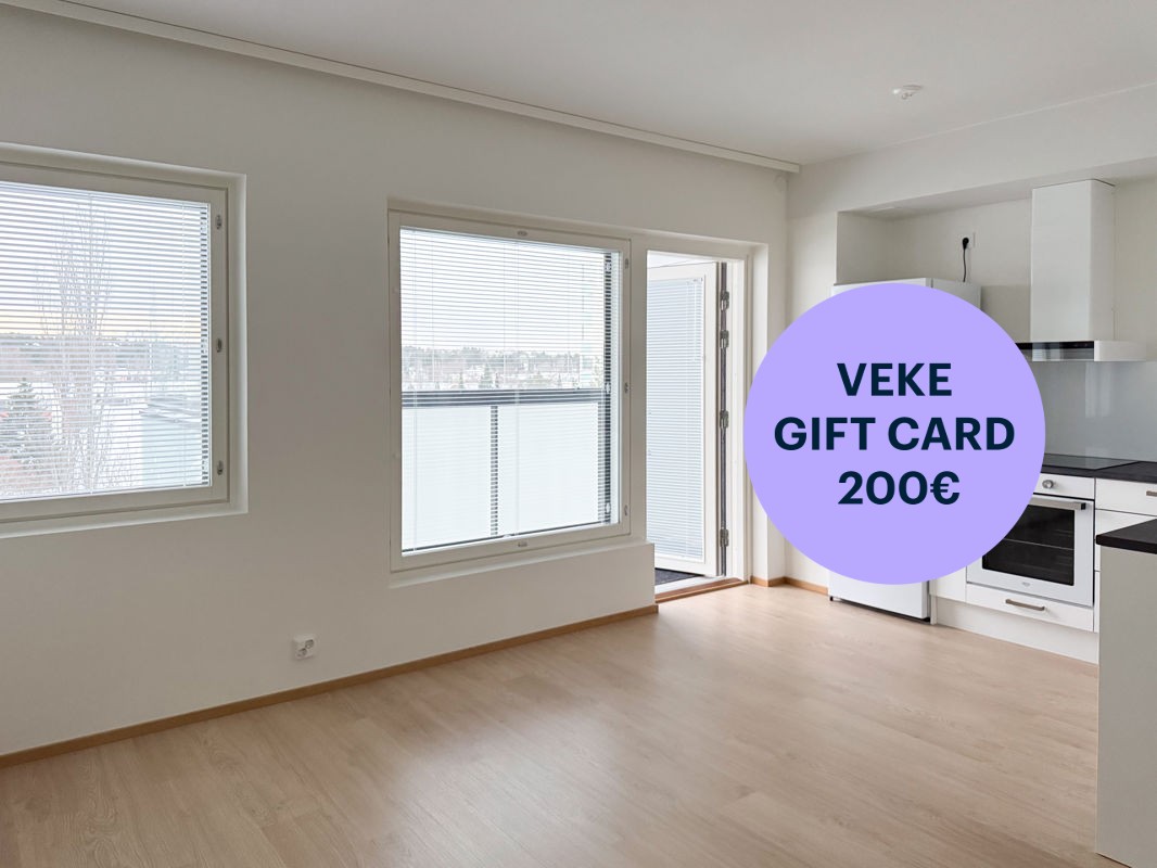 1-bedroom apartment, Turku, Kupittaa