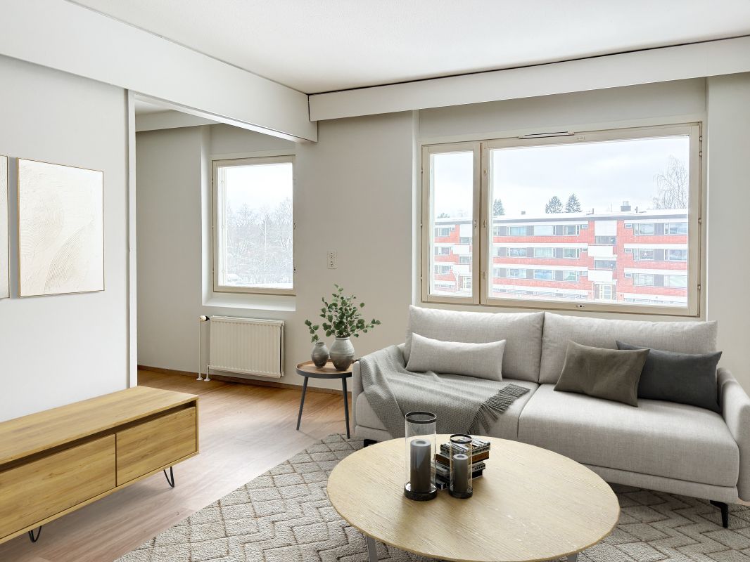 Virtuaalisisustettu - Kaksio, Tampere, Pohtola