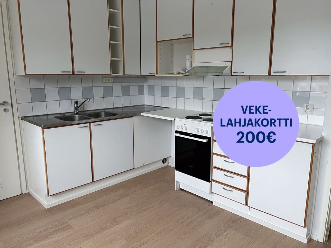 Astianpesukone kuuluu keittiön varusteisiin. - Neliö, Turku, Härkämäki