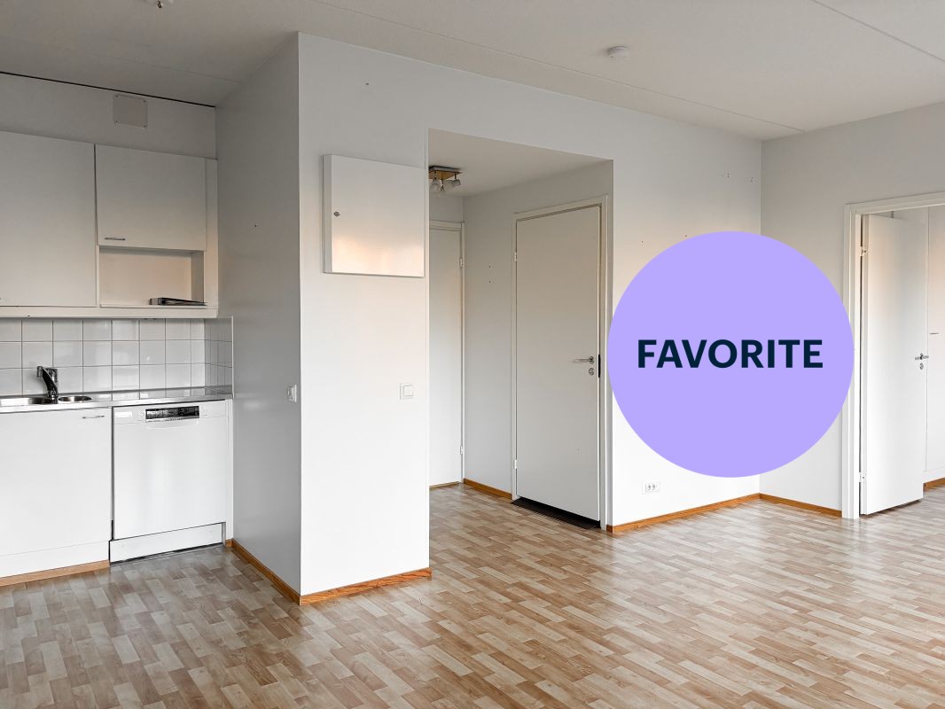 1-bedroom apartment, Oulu, Etu-Lyötty
