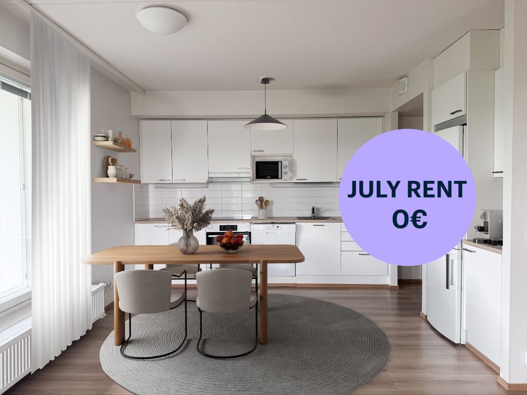 Kuva on virtuaalisesti sisustettu - 2 bedrooms, Helsinki, Munkkivuori