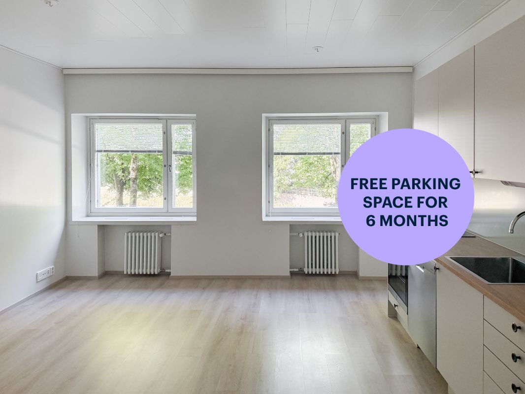 1-bedroom apartment, Turku, Keskusta