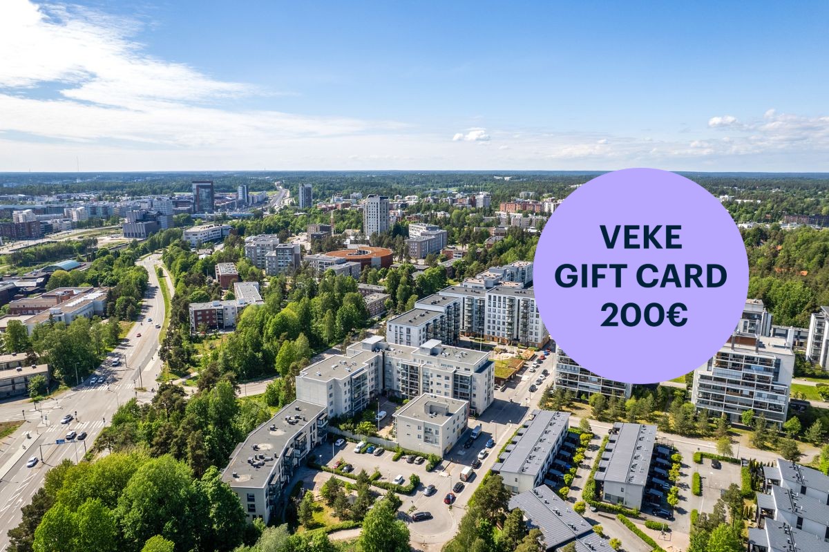 2 bedrooms, Espoo, Leppävaara
