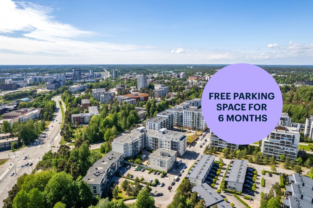 1-bedroom apartment, Espoo, Leppävaara